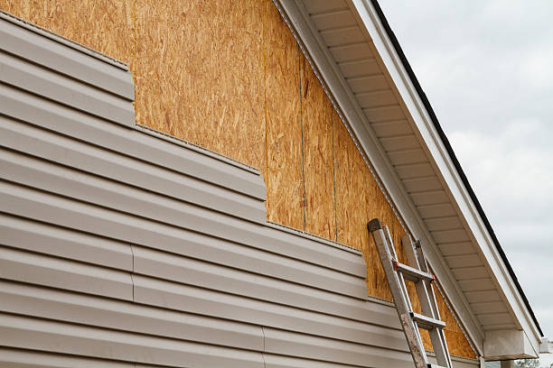 Professional Siding technician working in Keenesburg, CO